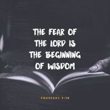 Proverbs 9:10