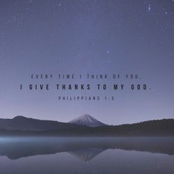 Philippians 1:3