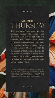 Holy Week 5a