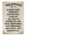 10 - Philippians 4:8 TPT A
