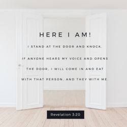 Revelation 3:20