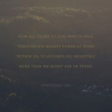 Ephesians 3:20