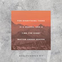 Ecclesiastes 3:1