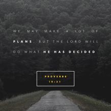 Proverbs 19:21