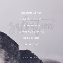 Psalm 95:1