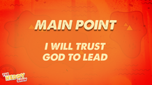 Main Point Slide