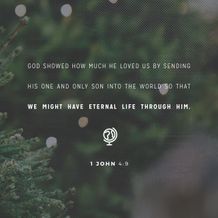 1 John 4:9