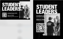 Signage with QR Code