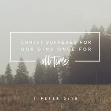 1 Peter 3:18