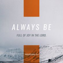 Philippians 4:4