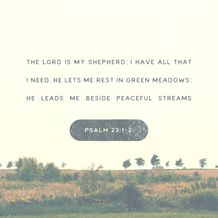 Psalm 23:1