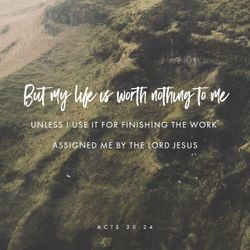Acts 20:24