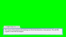 2 Corinthians 5:17