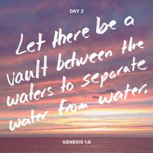 Creation Series Day 2