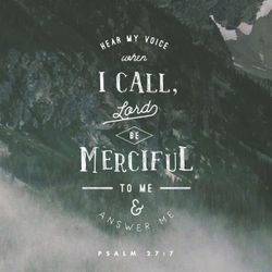 Psalm 27:7