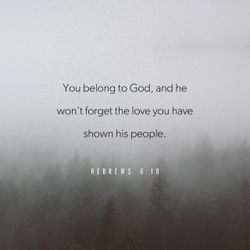 Hebrews 6:10