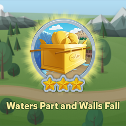 Waters Part and Walls Fall