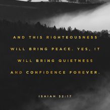 Isaiah 32:17