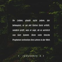 1 John 4:1