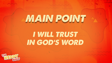Main Point Slide