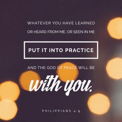 Philippains 4:9