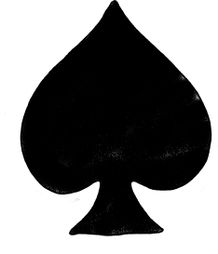 Keyring Spade Imprint