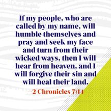 2 Chronicles 7:14 - 1
