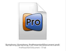 ProPresenter 5 Document