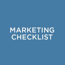 Marketing Checklist