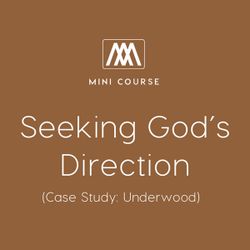 Seeking God's Direction