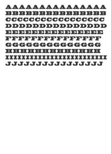 Artwork Letters 1