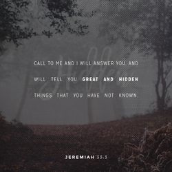 Jeremiah 33:3