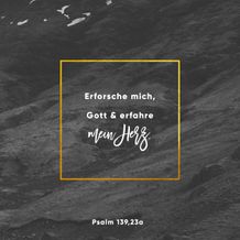 Psalm 139:23
