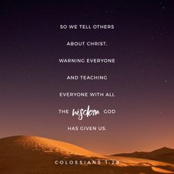 Colossians 1:28