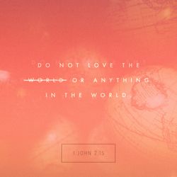 1 John 2:15