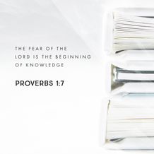 Proverbs 1:7