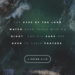 1 Peter 3:12