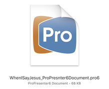 ProPresenter 6 Document