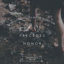 Proverbs 18:12