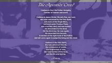 Apostles' Creed Slide 