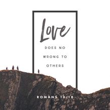 Romans 13:10 - English
