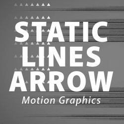 Static Lines + Arrows Gray Motion Background