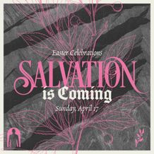 Salvation is Coming Instagram Square