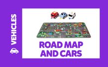 Road Map and Cars