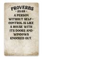 23 - Proverbs 25:28 The Message
