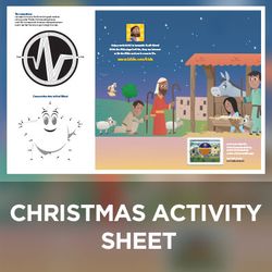 Kids Christmas Activity Sheet